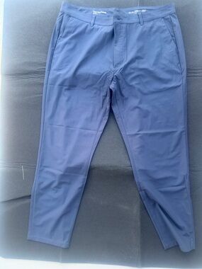 fresh clean threads- Men's Navy Stretch Dress Pants